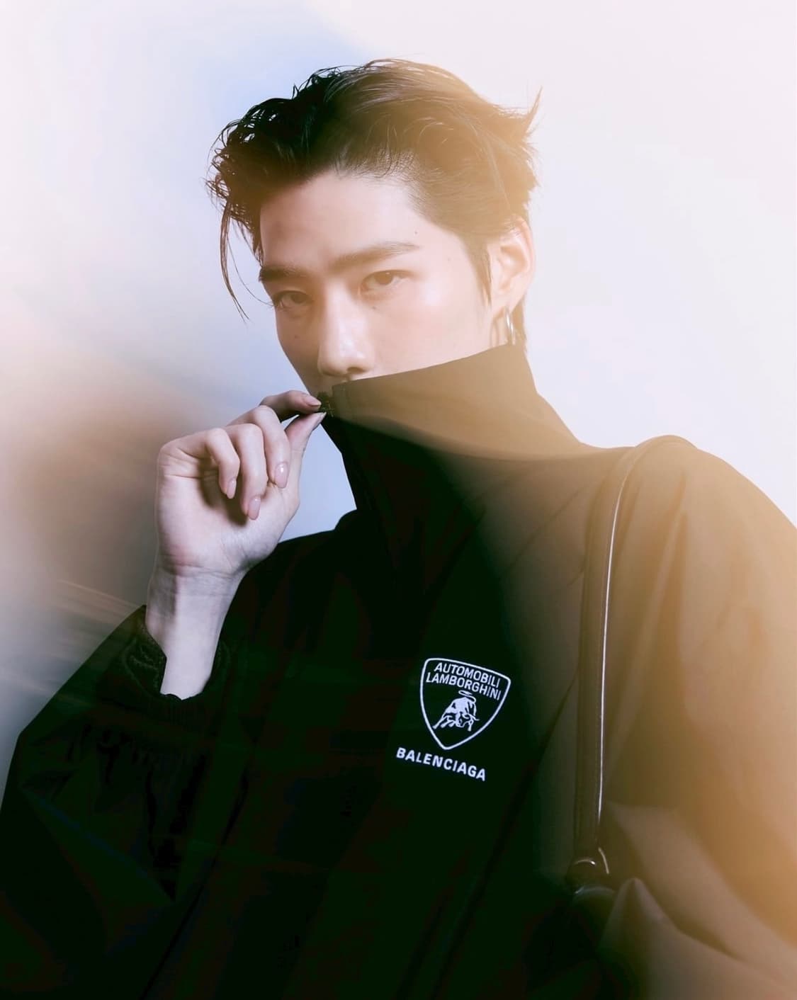 발렌시아가 x 오토모빌리 람보르기니 트랙수트 자켓 블랙 상품이미지10