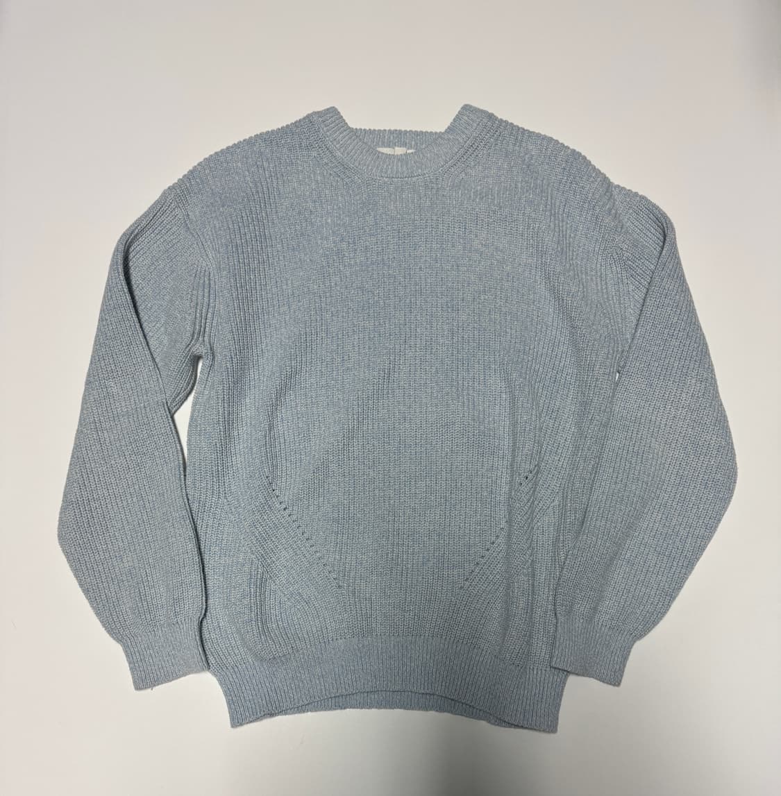 키뮤어 워셔블 오버핏 풀오버 솜사탕 니트 상품이미지1