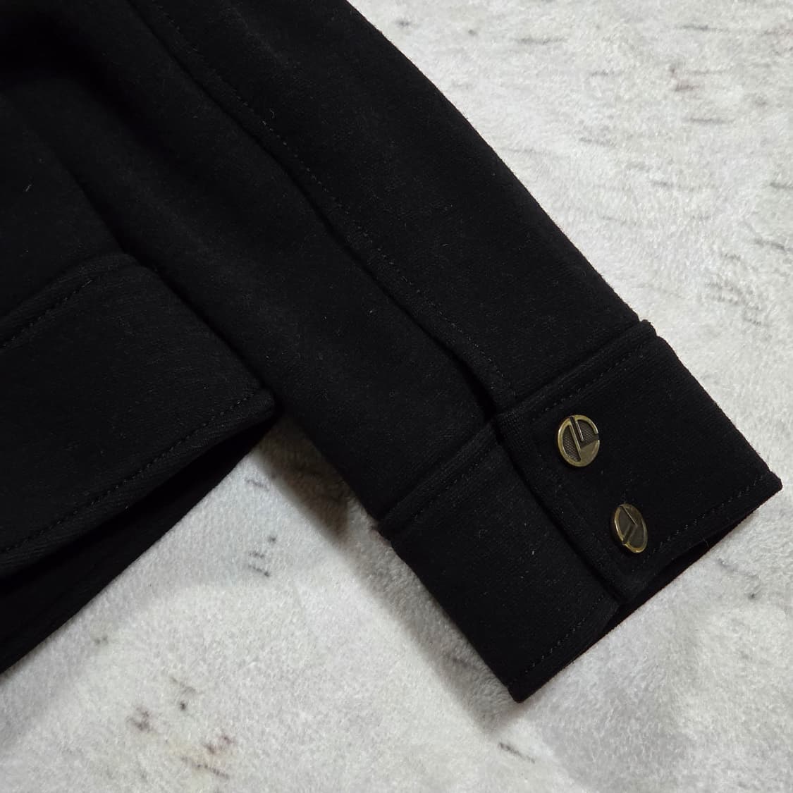 디자이너 박지원 블랙 모 자켓 상품이미지6