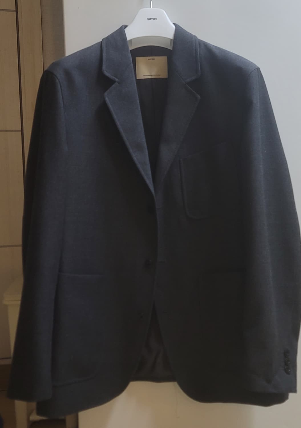 포터리 울 수트 다크그레이 2size 상품이미지1