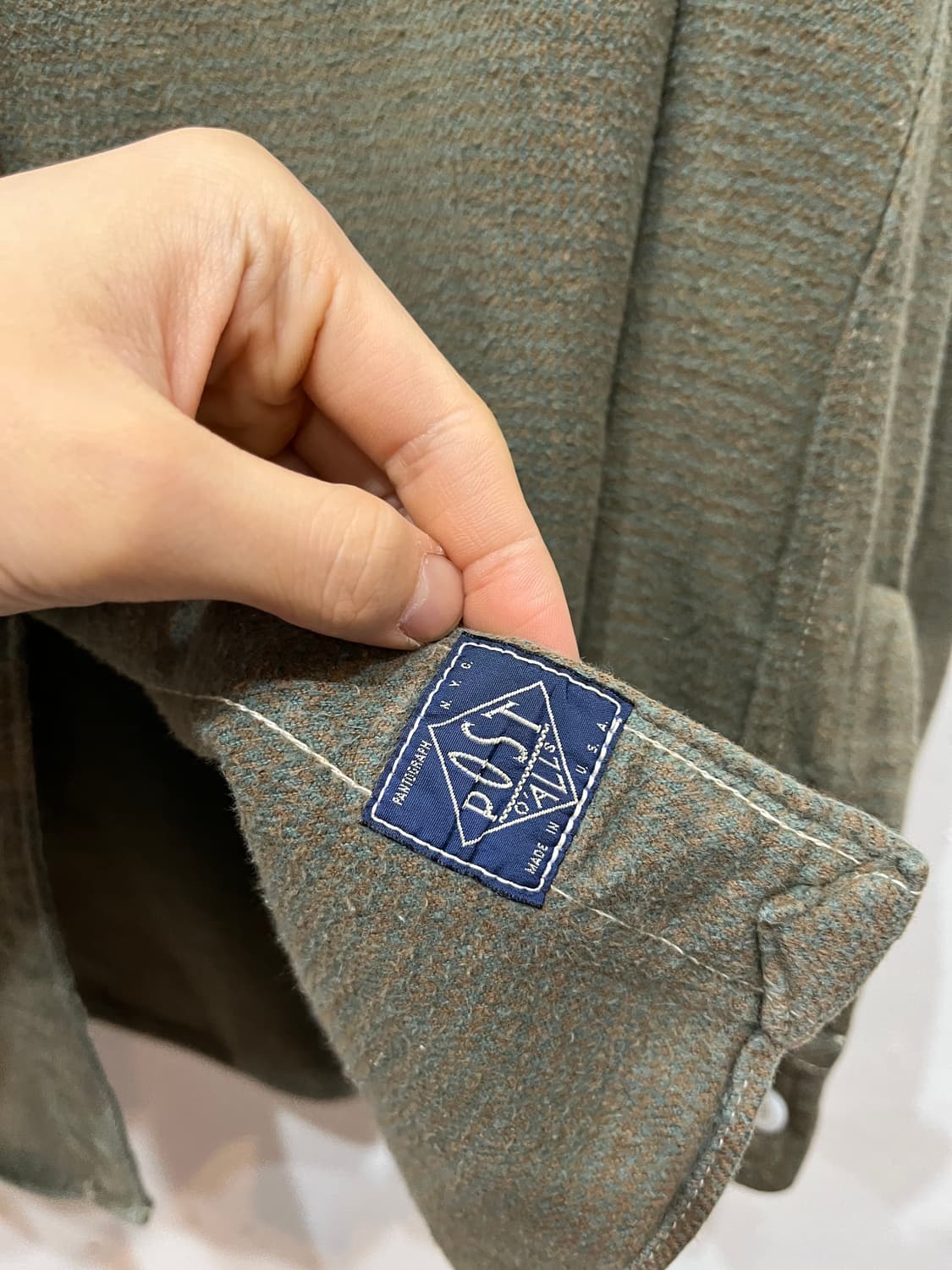 포스트 오버롤즈 플란넬 셔츠 Made in USA 상품이미지5