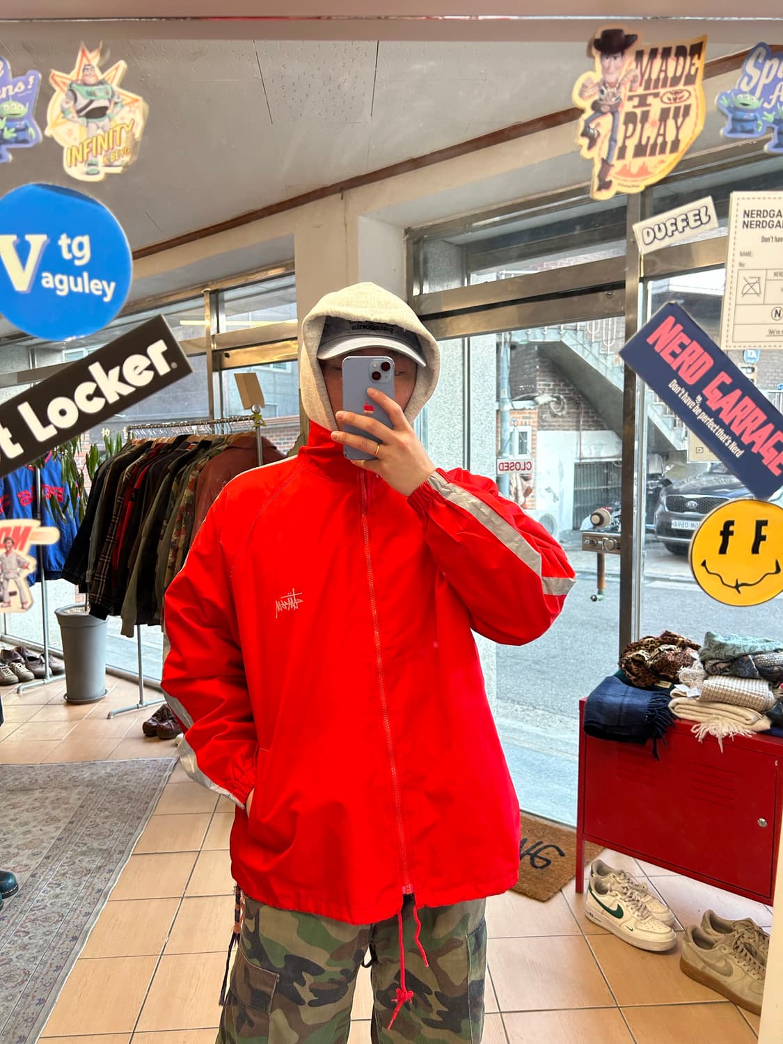 90‘s 스투시스포츠 리플렉티브 바람막이 상품이미지8