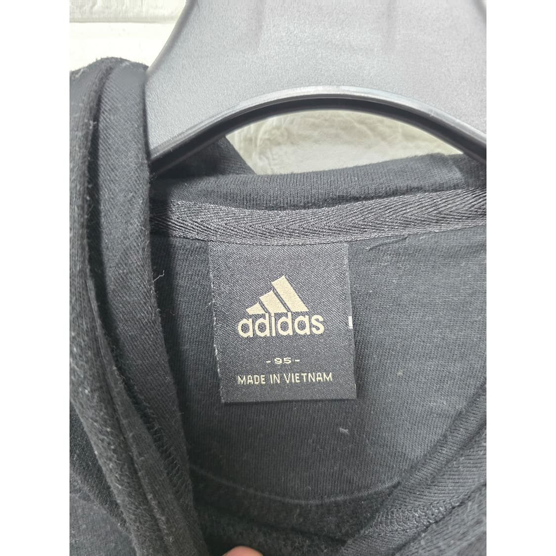 택포) 아디다스 후드티 95사이즈 검정색 상품이미지2