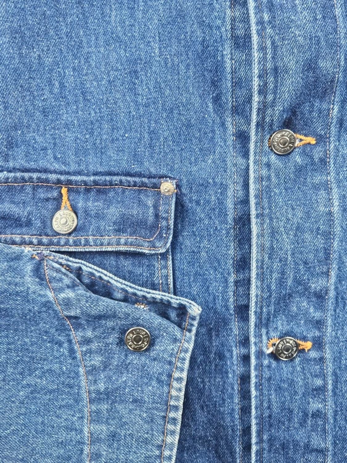 80's USA 폴로랄프로렌 덩가리 데님 초어 자켓 (L) / 10704 상품이미지7