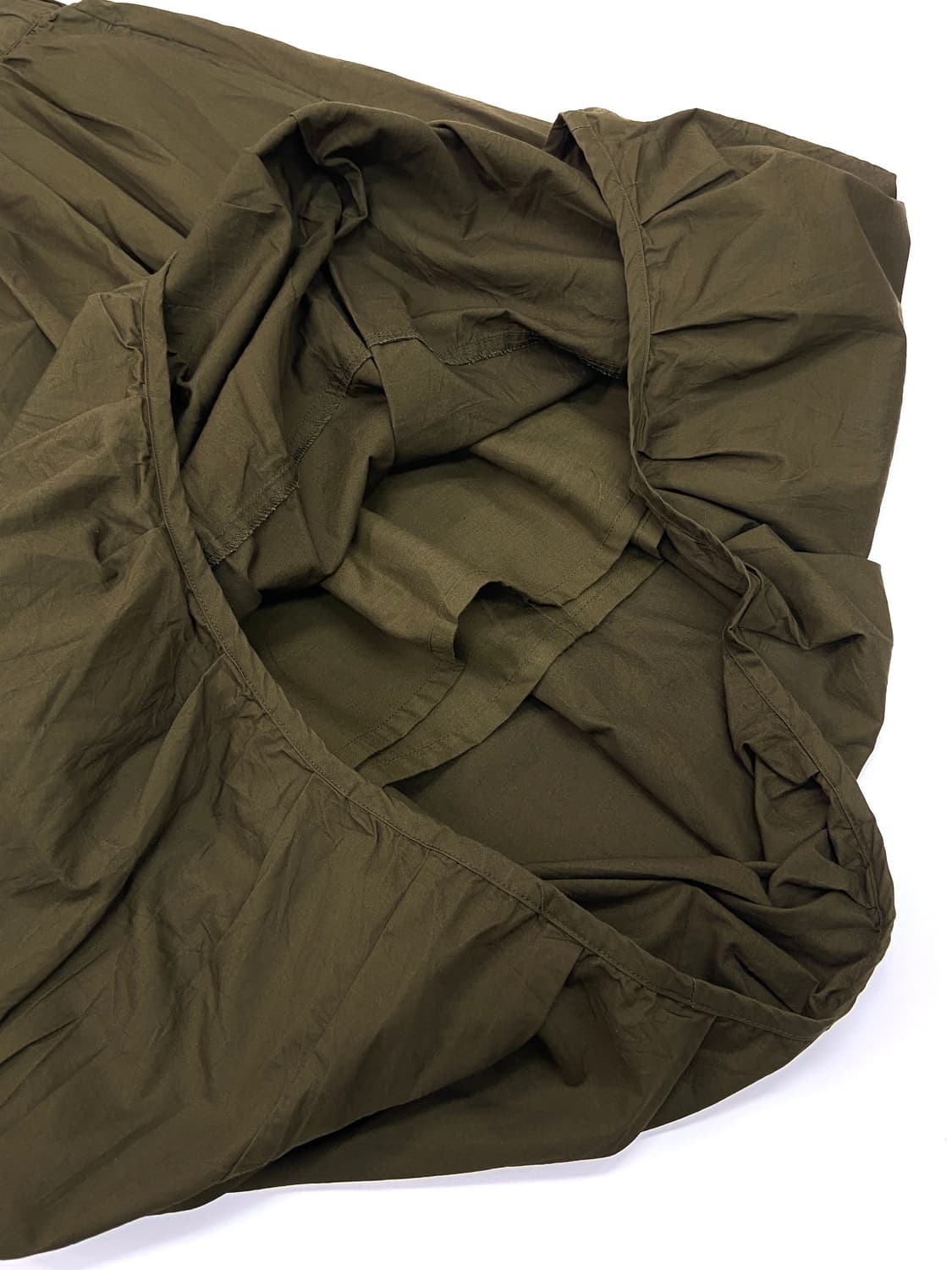 Khaki Cotton Balloon Skirt  상품이미지5