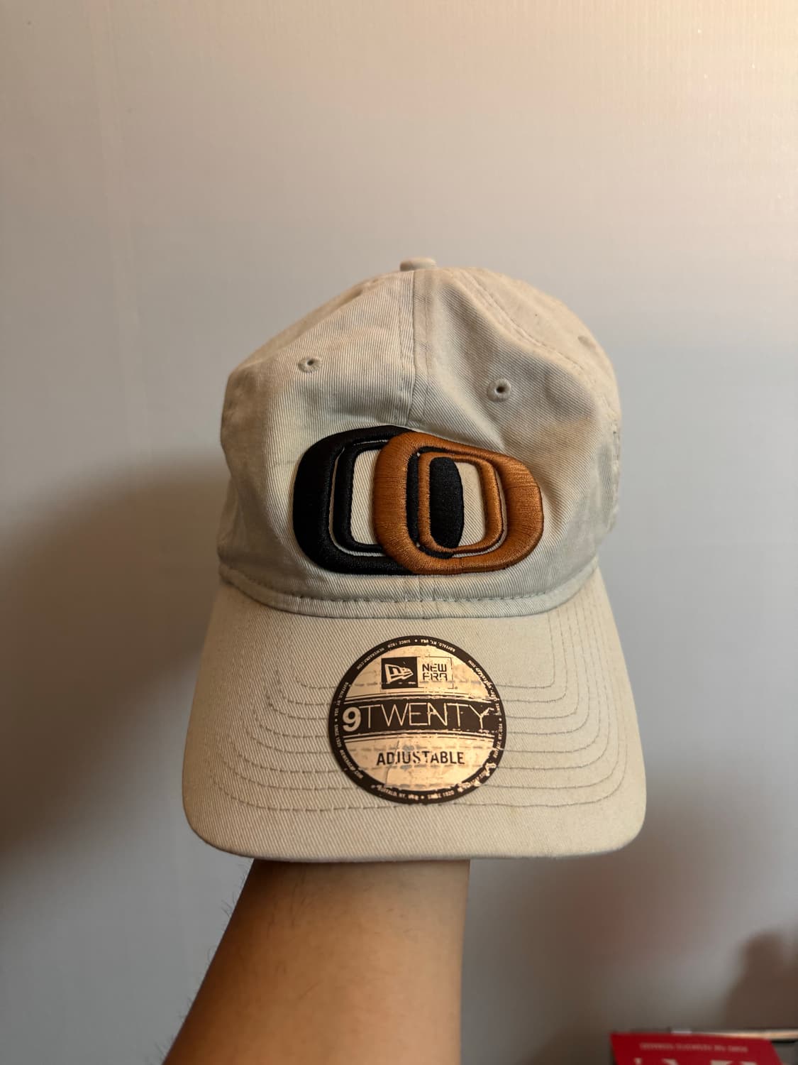 OTTO958 오또 뉴에라 볼캡 모자 아이보리 상품이미지1