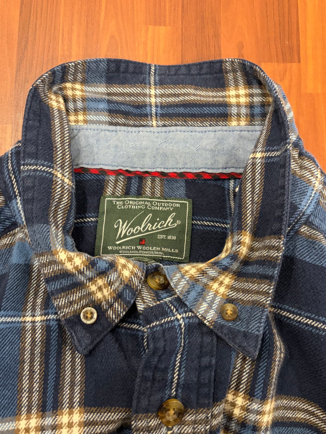 00s Woolrich 울리치 플란넬 체크 셔츠 상품이미지7