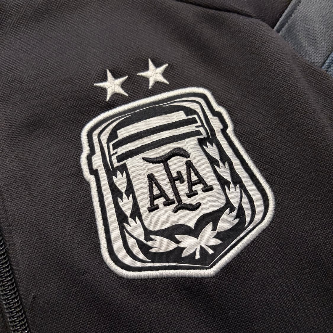 [95] 13s 아디다스 아르헨티나 축구 트랙탑 져지 블랙 D850 상품이미지4