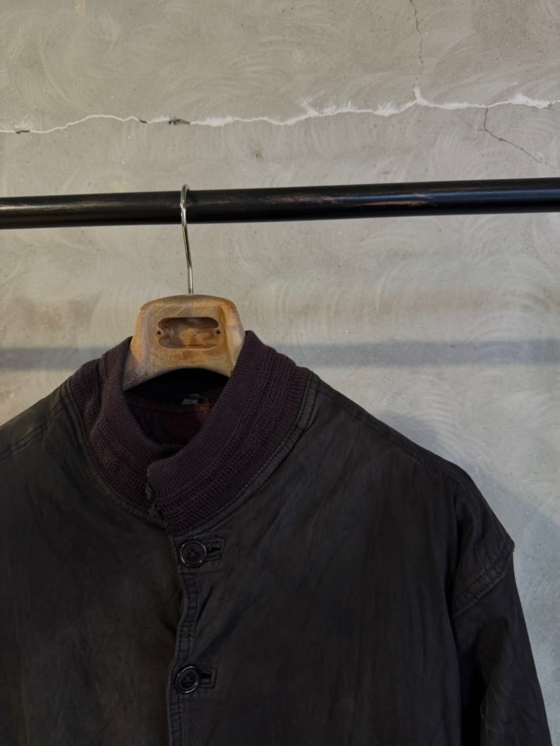 이태리 VTG 레더 해링턴 자켓 100 상품이미지6