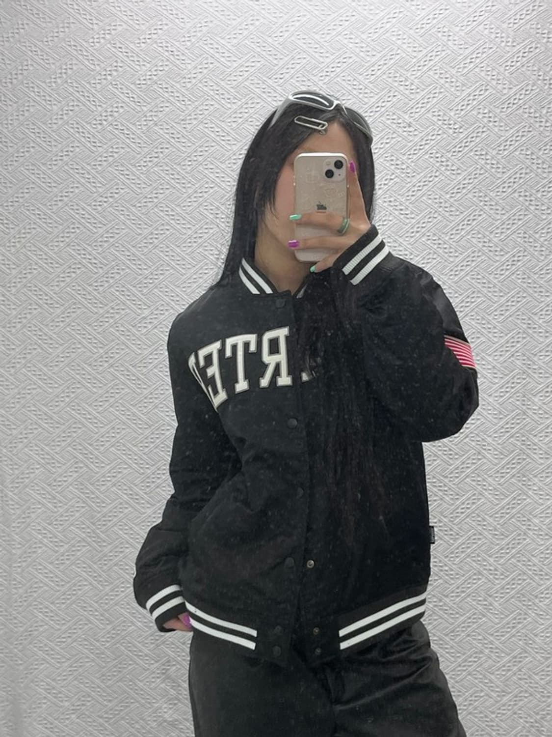 스타터 올드스쿨 성조기 스타디움 바시티 자켓 M C06856 상품이미지1