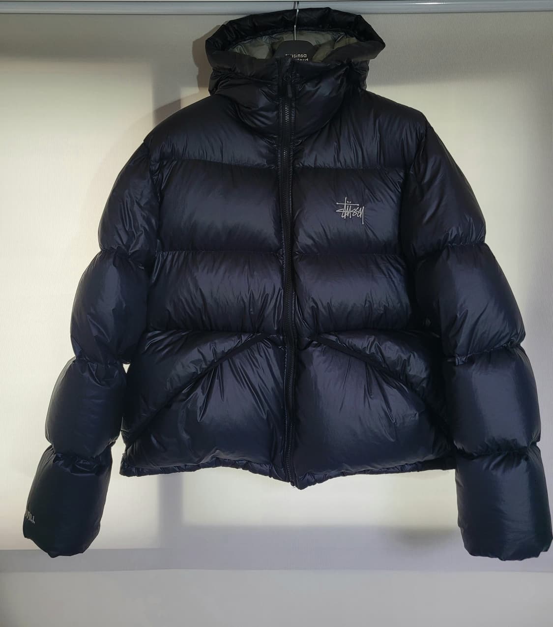 스투시 다운 파카 마이크로 립스탑 팬텀 블랙 M 상품이미지2