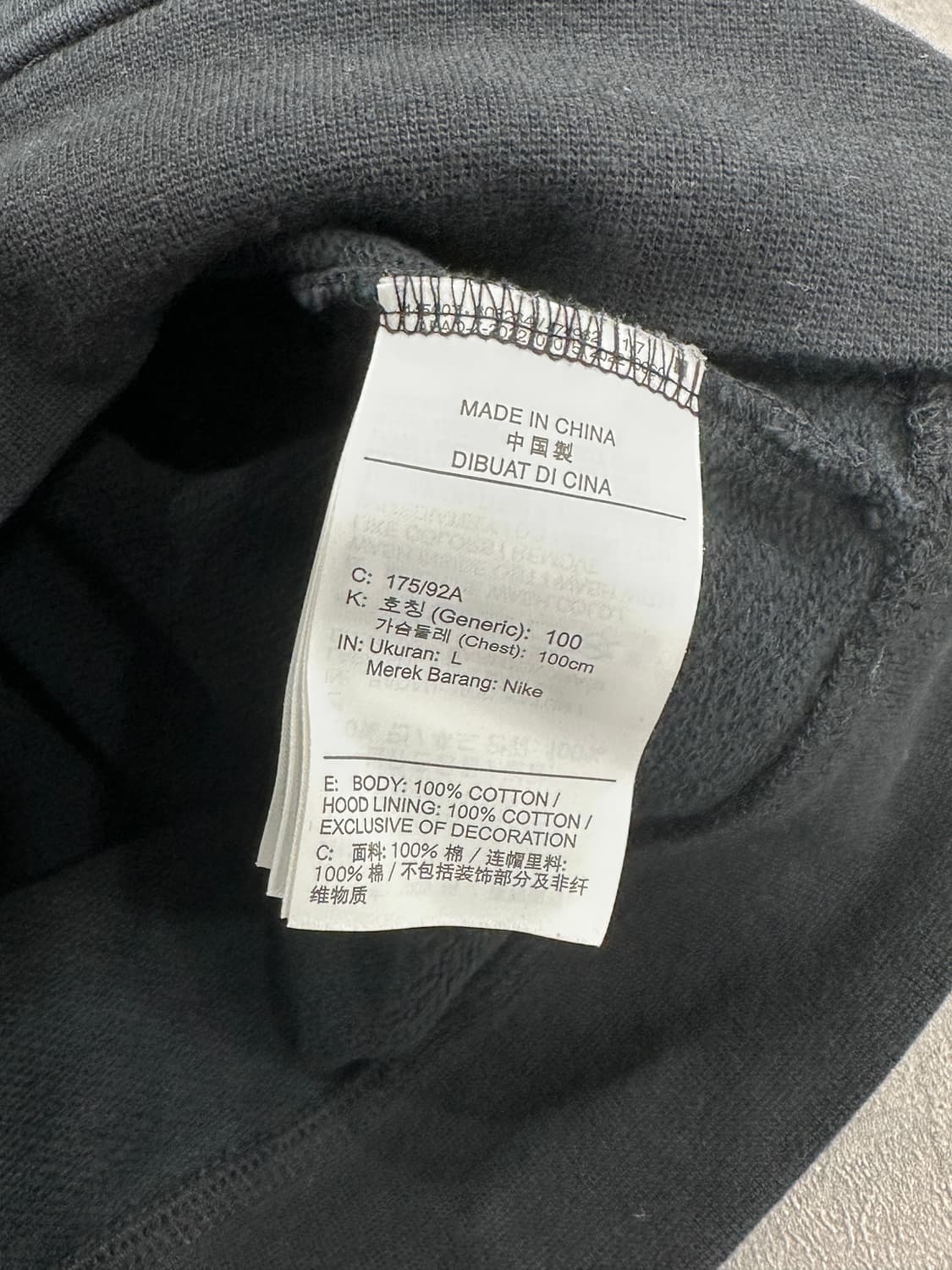 조던 후드티 블랙 상품이미지5