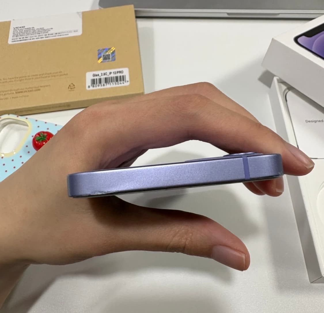 아이폰12 퍼플 256GB 자급제 상품이미지7