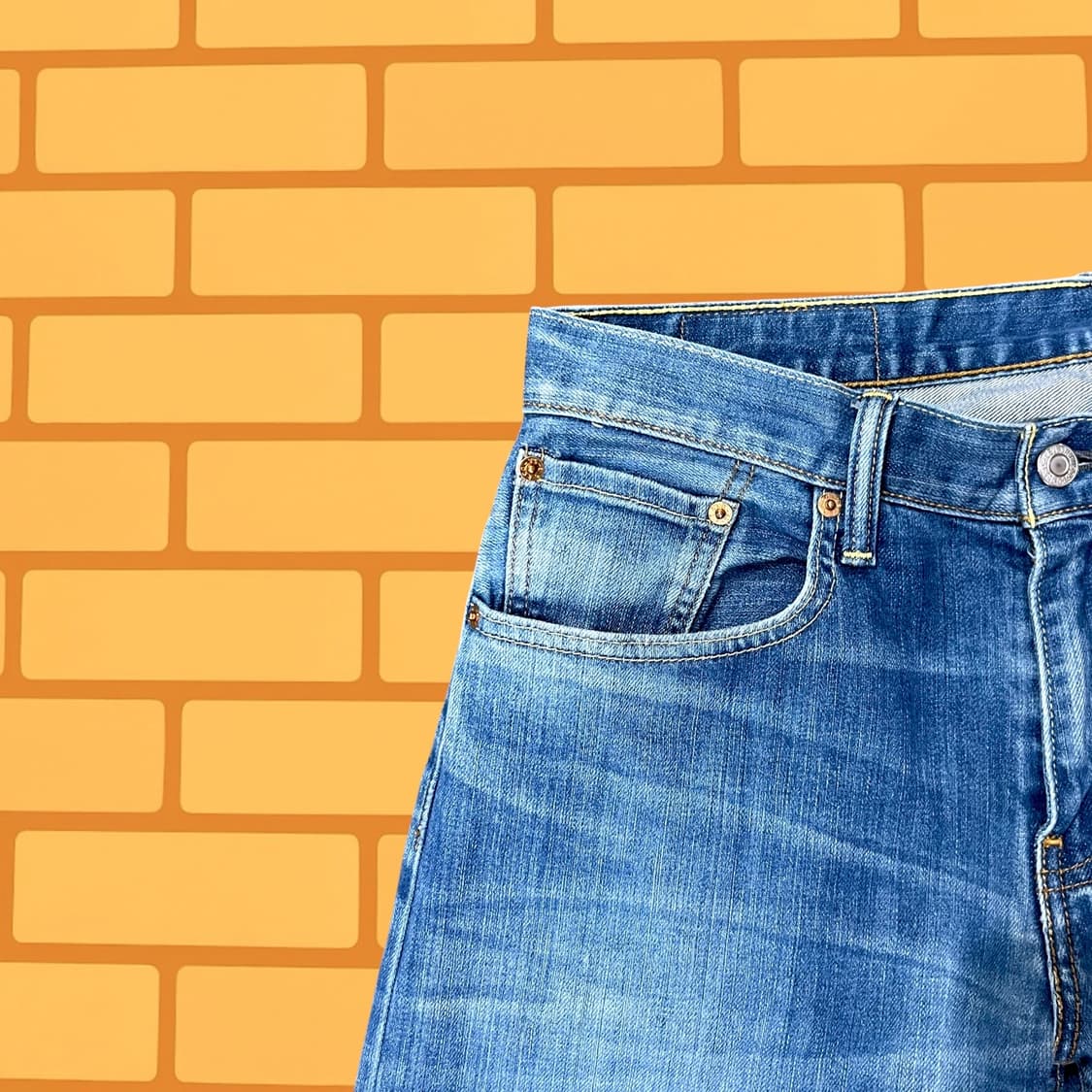 00s 리바이스 504 데님 팬츠 (33) 상품이미지6