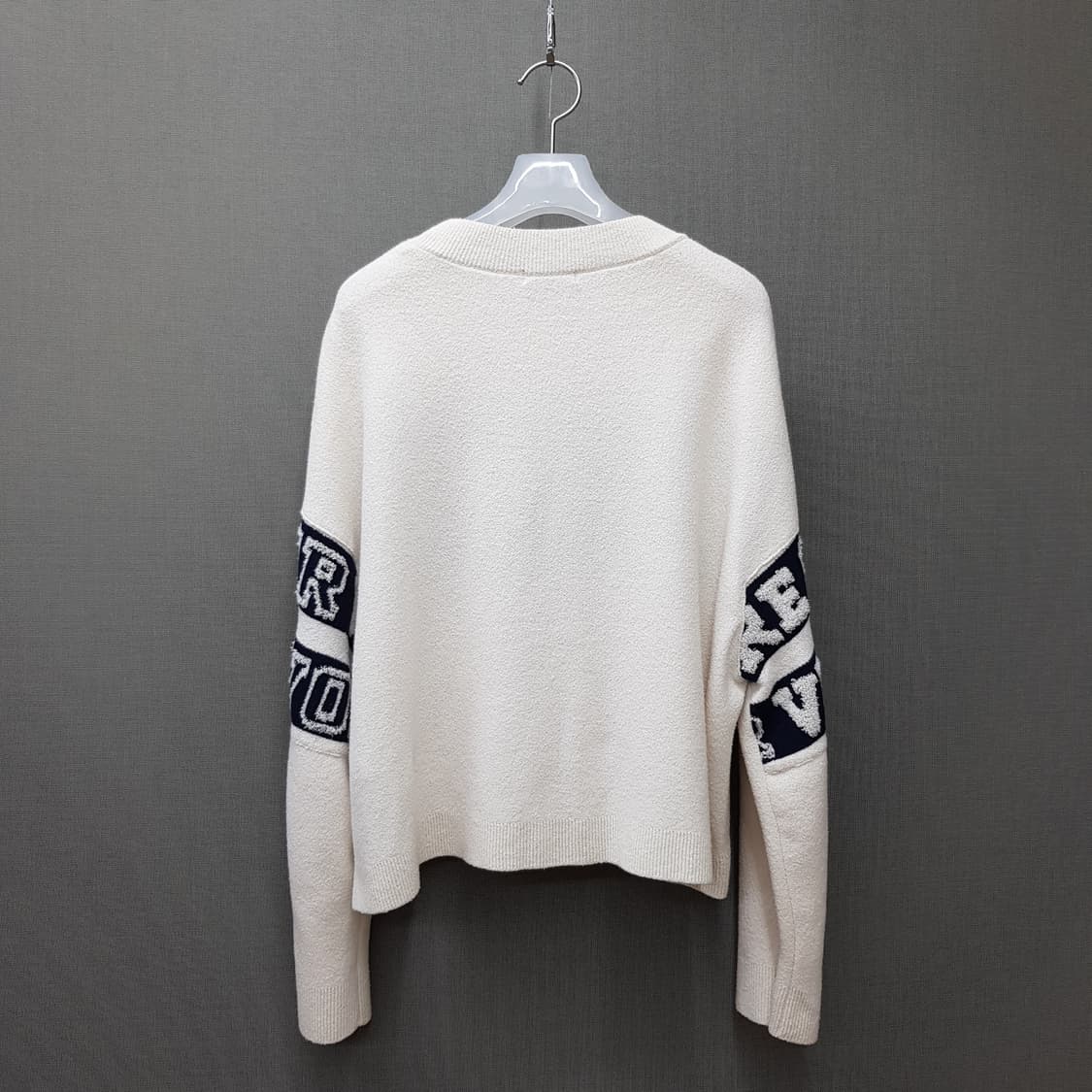 한섬 시스템 2022 레터링 니트  F90 사이즈 상품이미지5