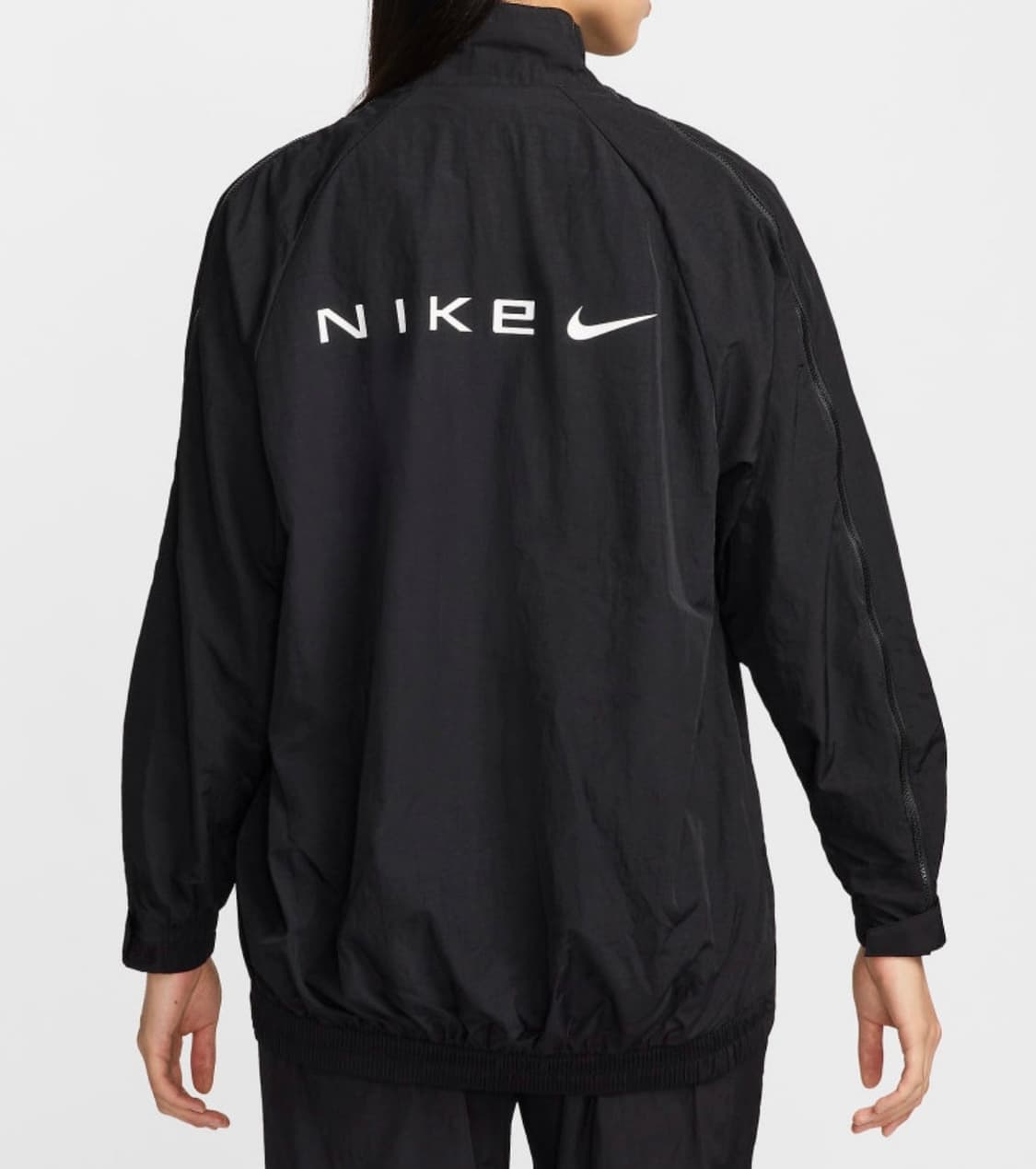 나이키 NSW 컬렉션 오버사이즈 리펠 풀집업 자켓 [블랙-M] 상품이미지3