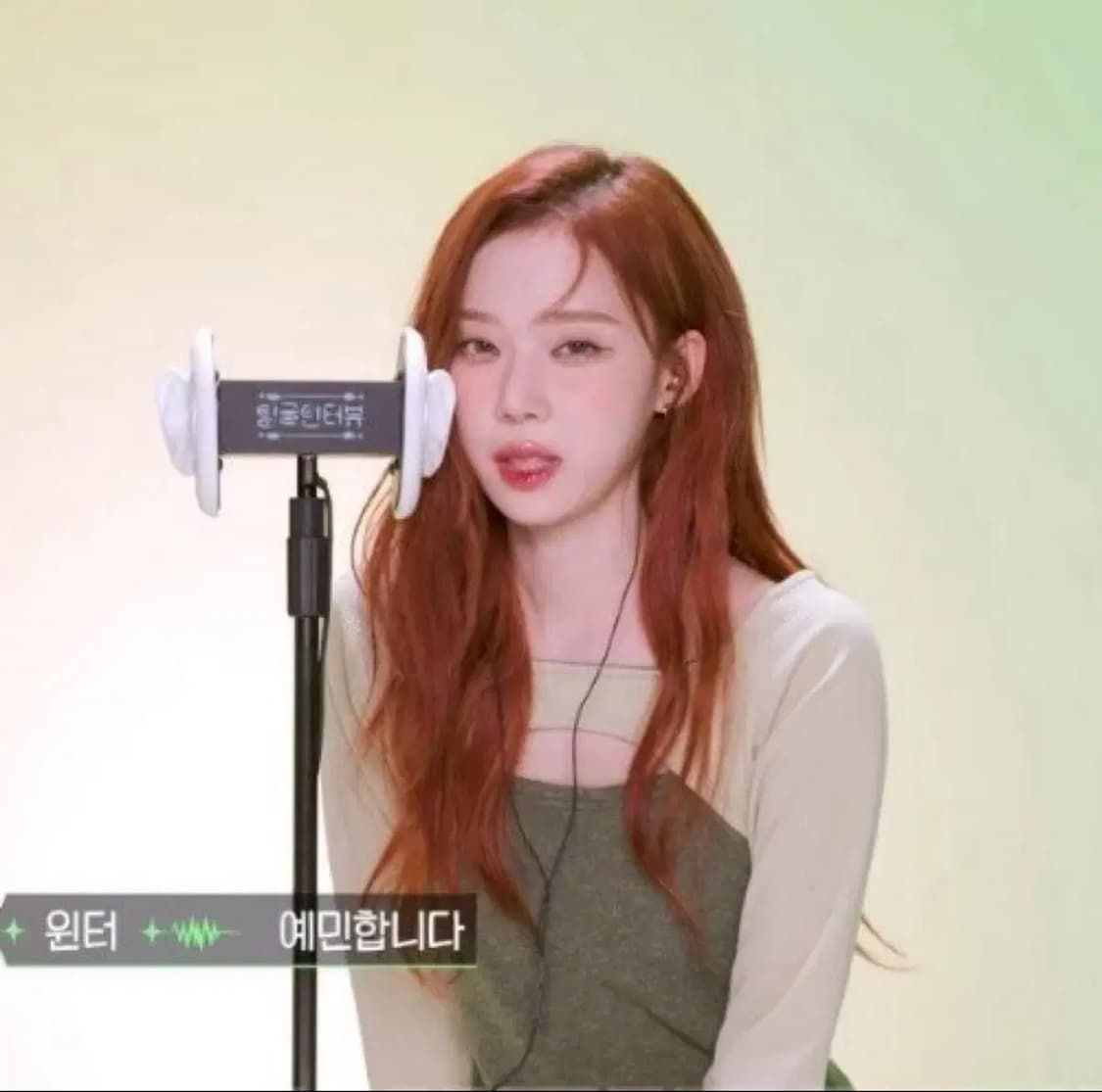 라티젠 컷아웃 니트 탑 카키 CUTOUT RAGLAN TOP 상품이미지2