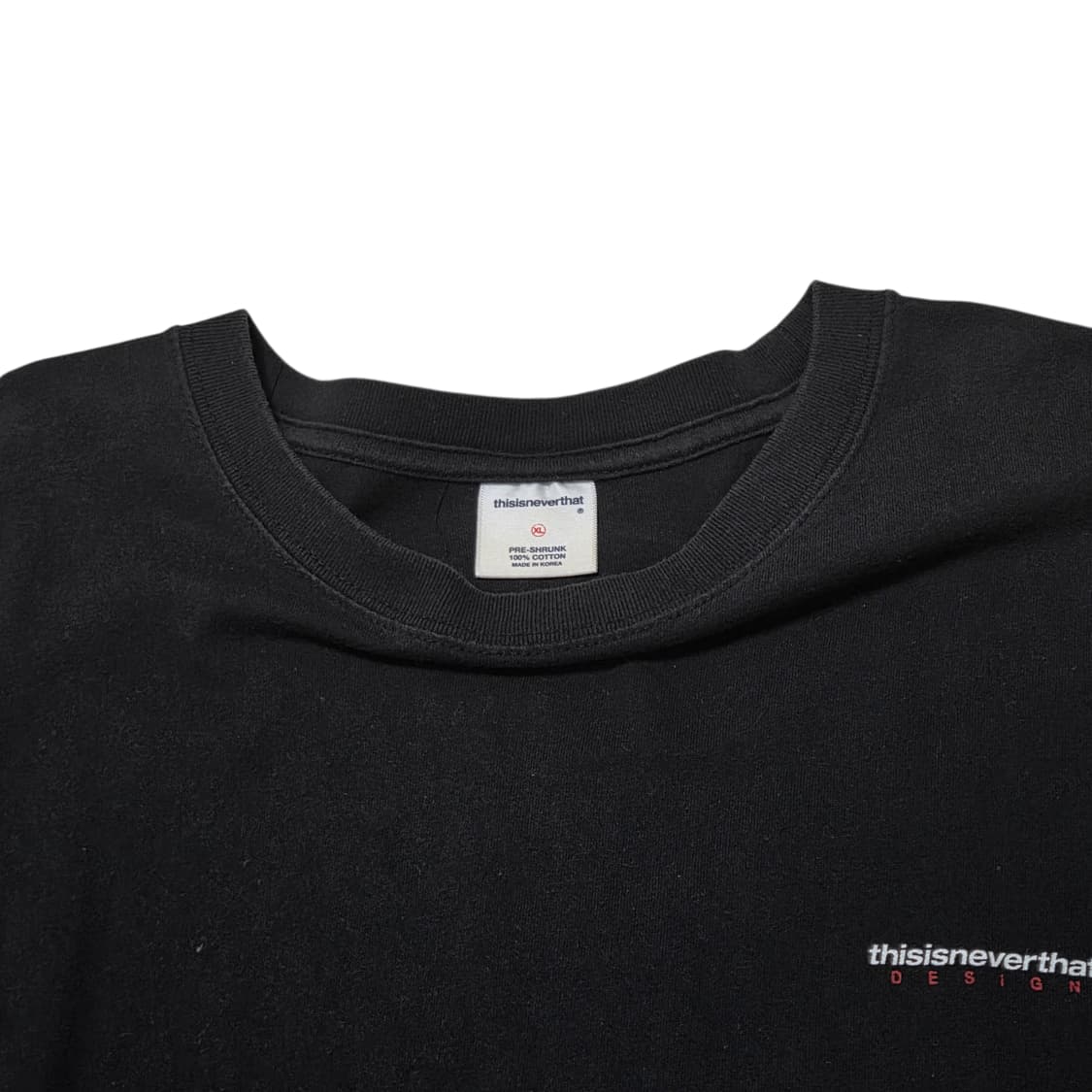Thisisneverthat 디스이즈네버댓 XL 백로고 반팔티 상품이미지3