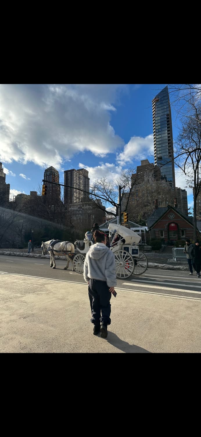 어반아웃피터스 화이트 그레이 후집 퍼 xs 상품이미지4