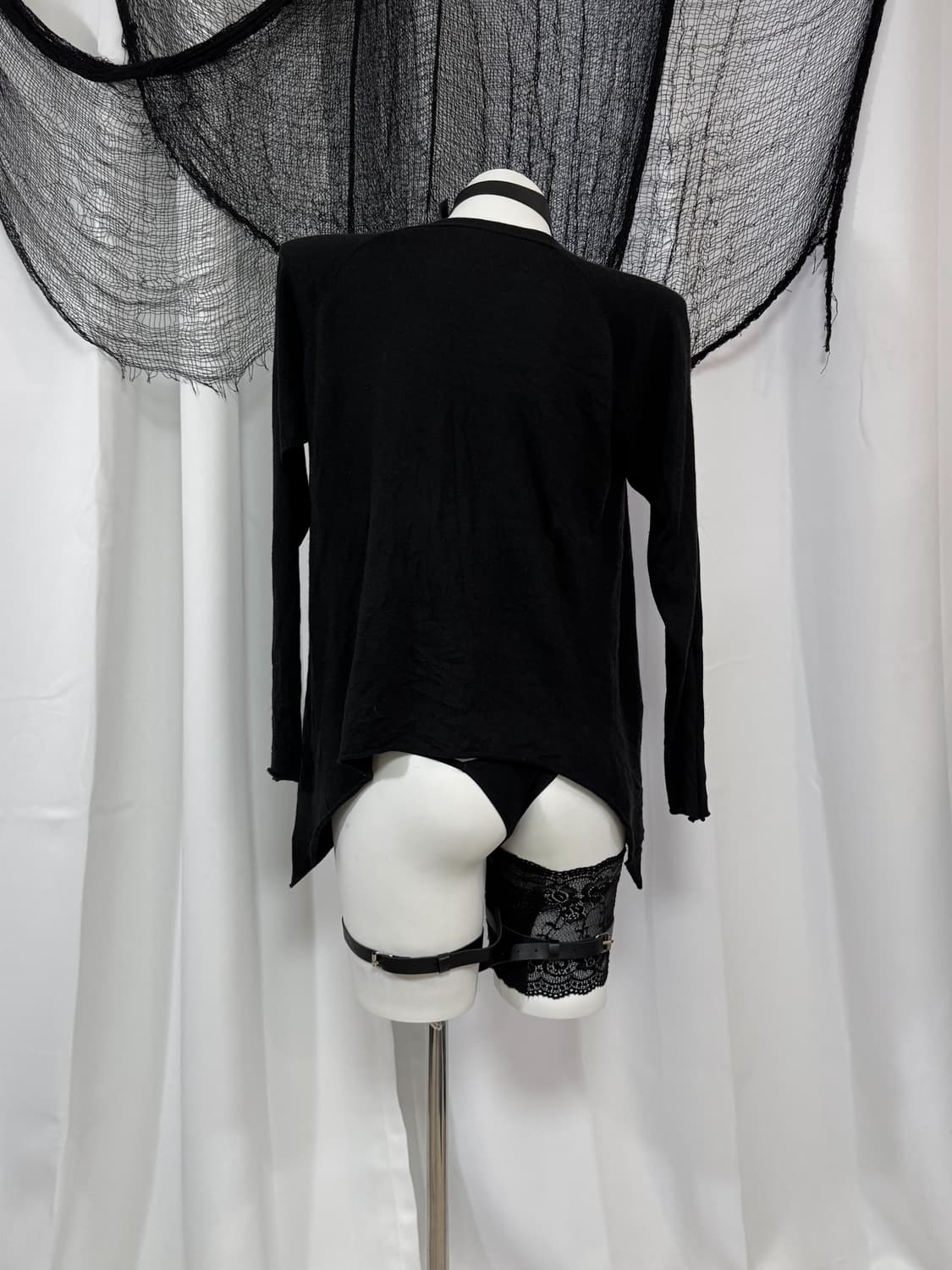 black knit cardigan 상품이미지3