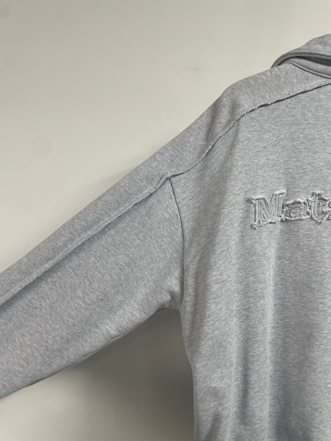 마뗑킴 빅로고 반집업 맨투맨  (on.29) 상품이미지4