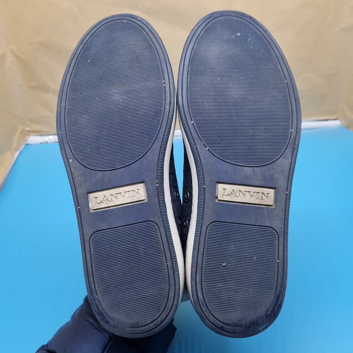 랑방 뱀피 남성스니커즈255 상품이미지3