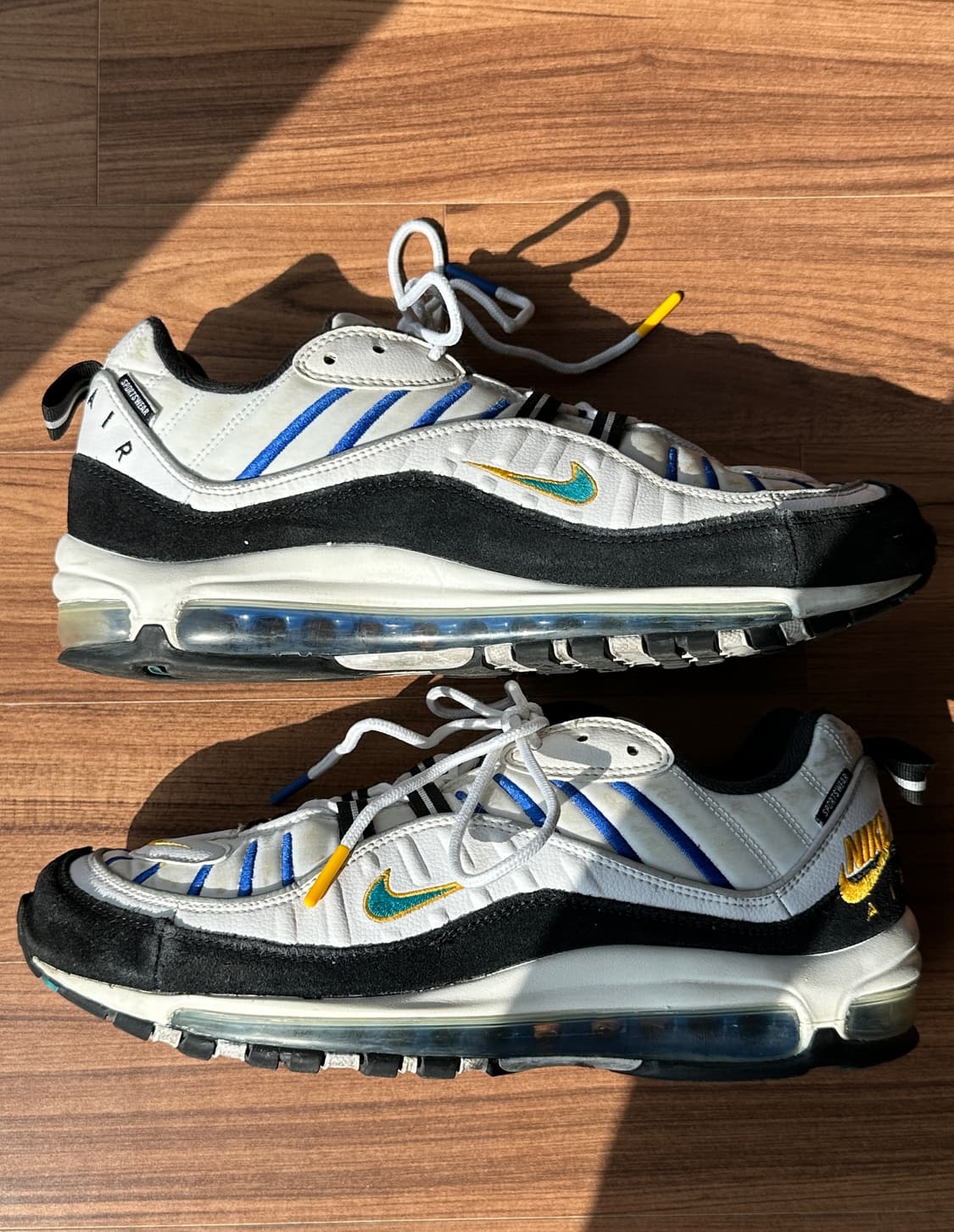 나이키 에어맥스 98 프리미엄 화이트 틸네뷸라 280 상품이미지1