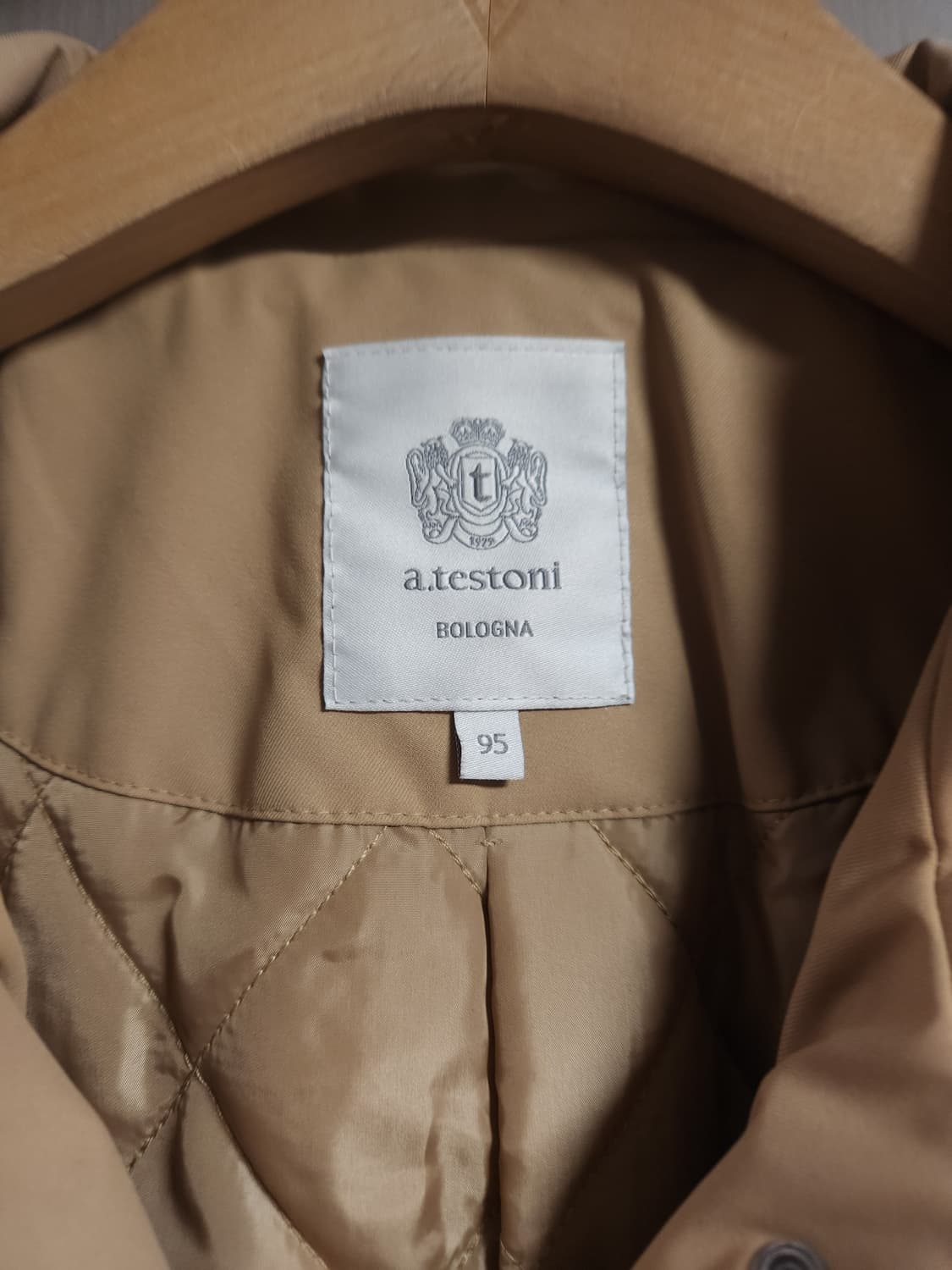 아테스토니 퀄팅누빔 코트, L 상품이미지2