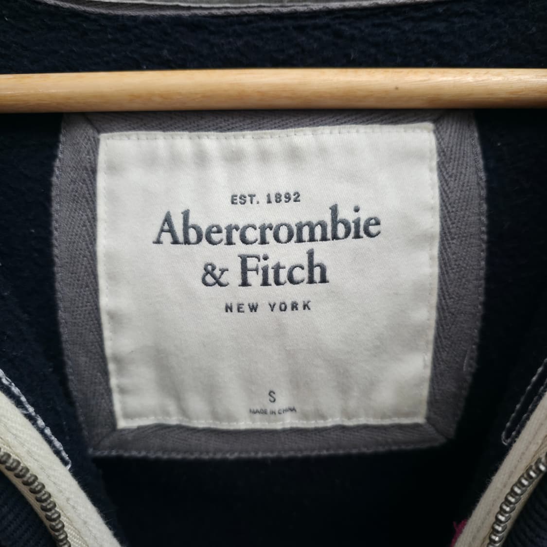[S] 아베크롬비 네이비 후드집업 상품이미지5