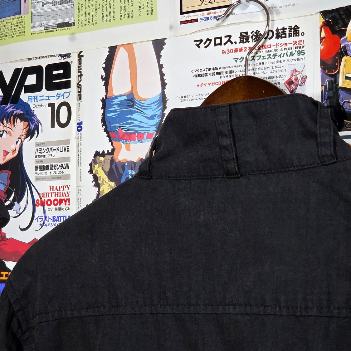 JPN 블랙 지퍼 포인트 펑크 락시크 집업 상품이미지6