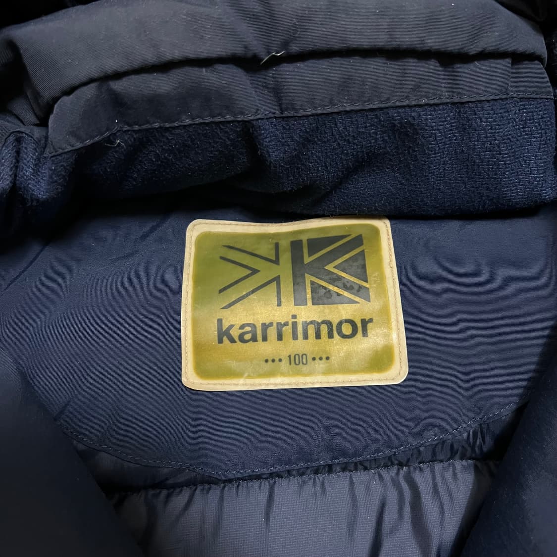 카리모어 구스다운 후드 파카 패딩 점퍼 [네이비] L/100 상품이미지6