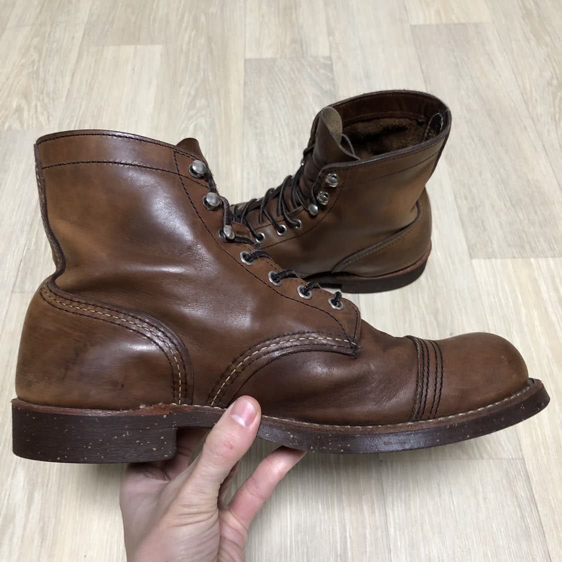 (265) 레드윙 RED WING 8111 아이언레인저 부츠 앰버하니스 상품이미지2