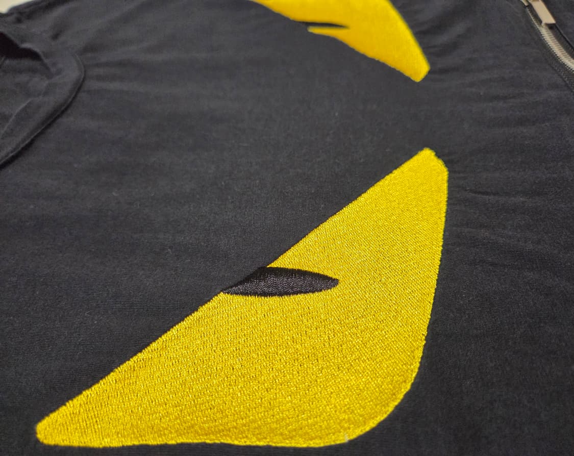 펜디 몬스터 지퍼디테일 반팔 티셔츠  상품이미지5