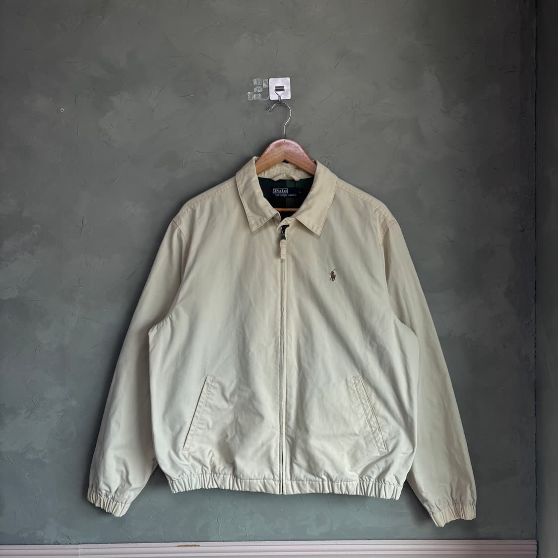 폴로 랄프로렌 스윙톱 자켓 아이보리 상품이미지1