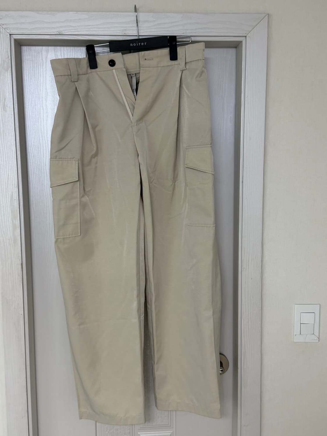 노이어 코튼 포켓 팬츠 50 아이보리 (32) 상품이미지6