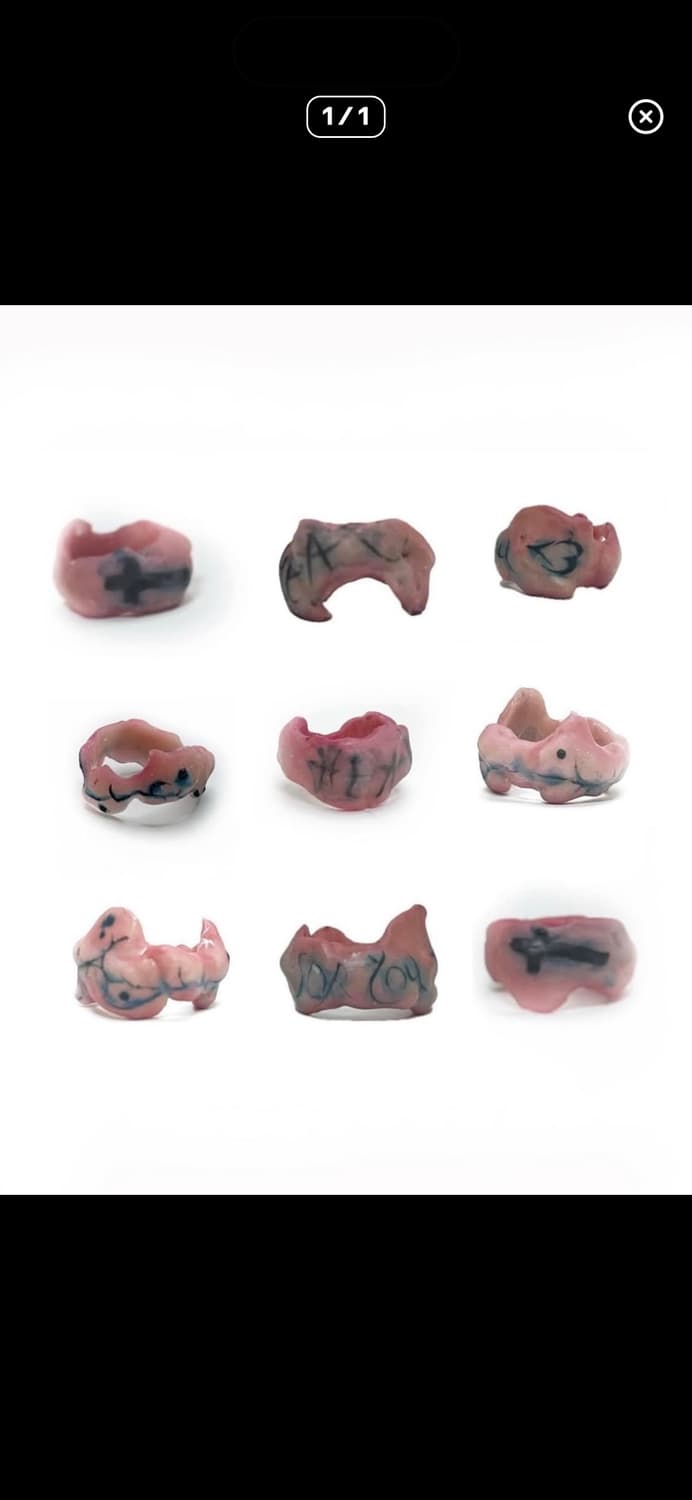 Skin  tattoo ring 상품이미지1