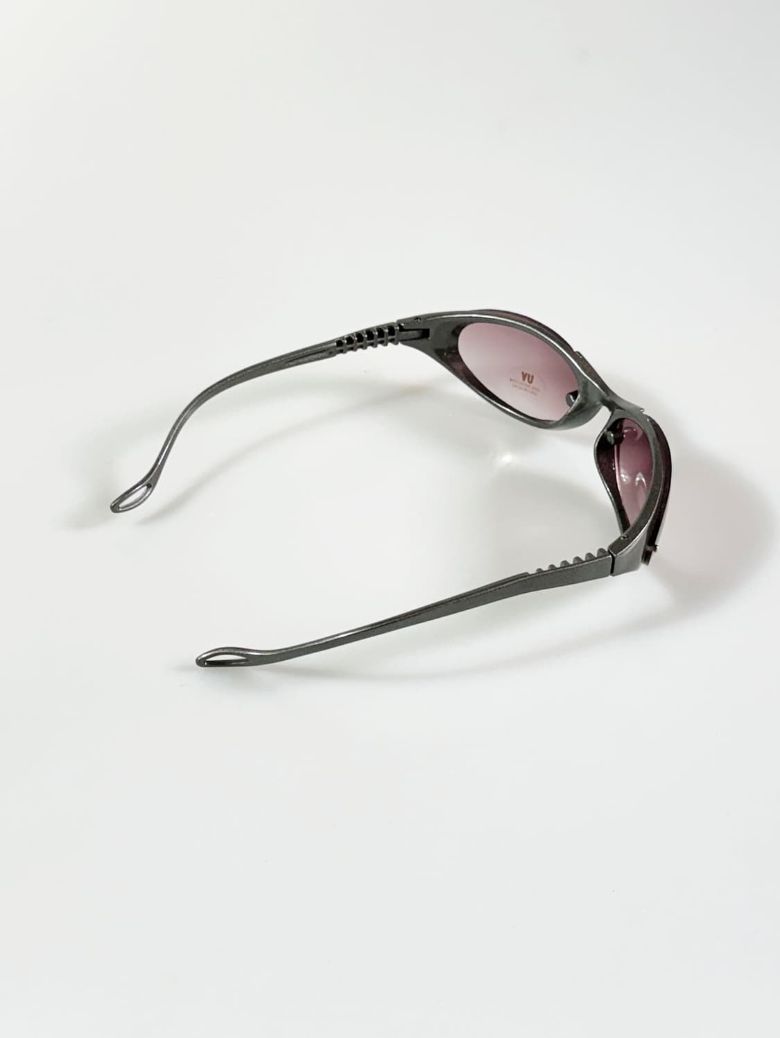 90s 오벌 랩어라운드 스포티 프레임 빈티지 선글라스 상품이미지4