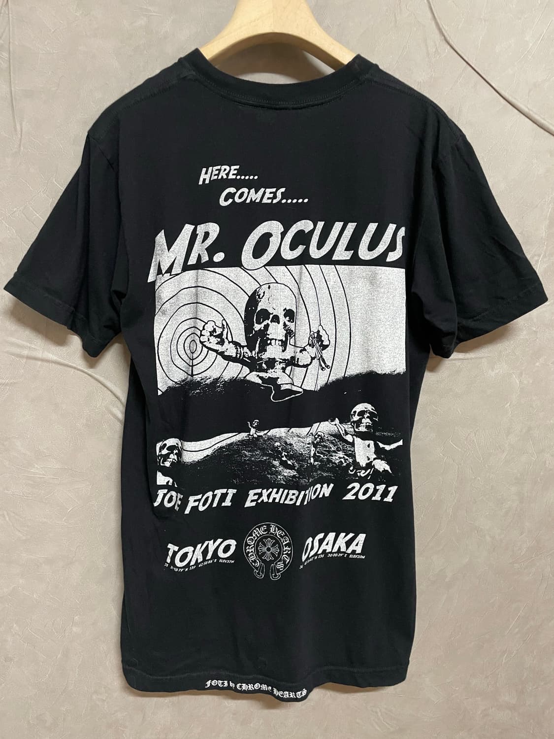 M / 크롬하츠 포티 반팔 티셔츠 MR. OCULUS 그래픽 상품이미지3