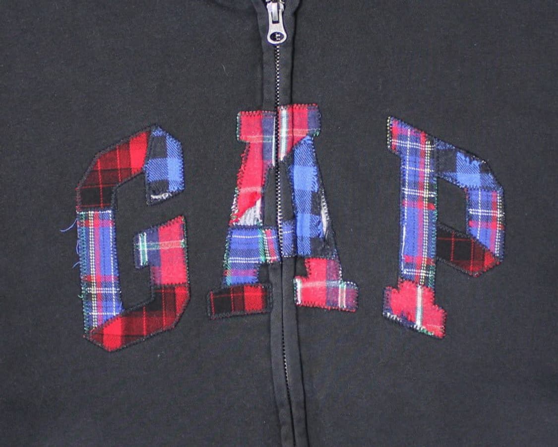 Gap 갭 성조기 블랙 후드집업 상품이미지2