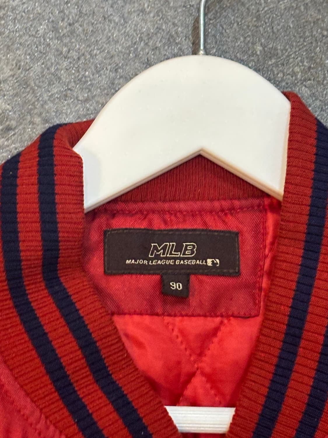 MLB 인디언스 바시티자켓 야구점퍼 90사이즈 상품이미지5