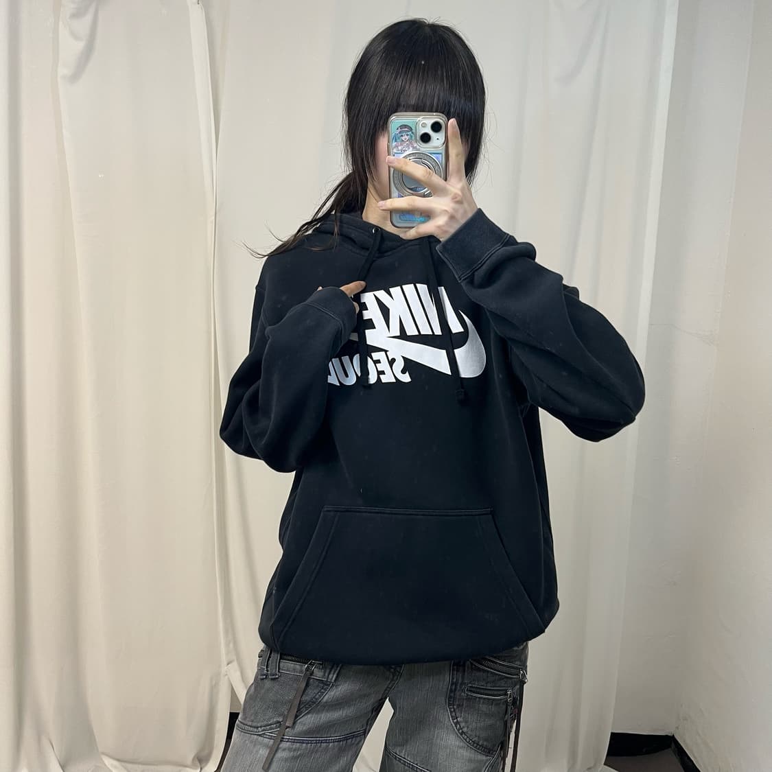 Nike black hoodie 상품이미지1