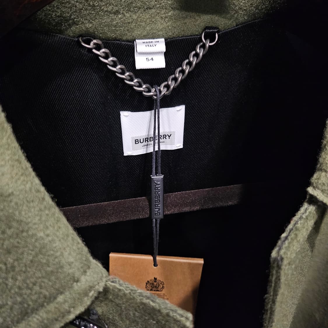 버버리 밀리터리 포켓 발마칸 코트 상품이미지7