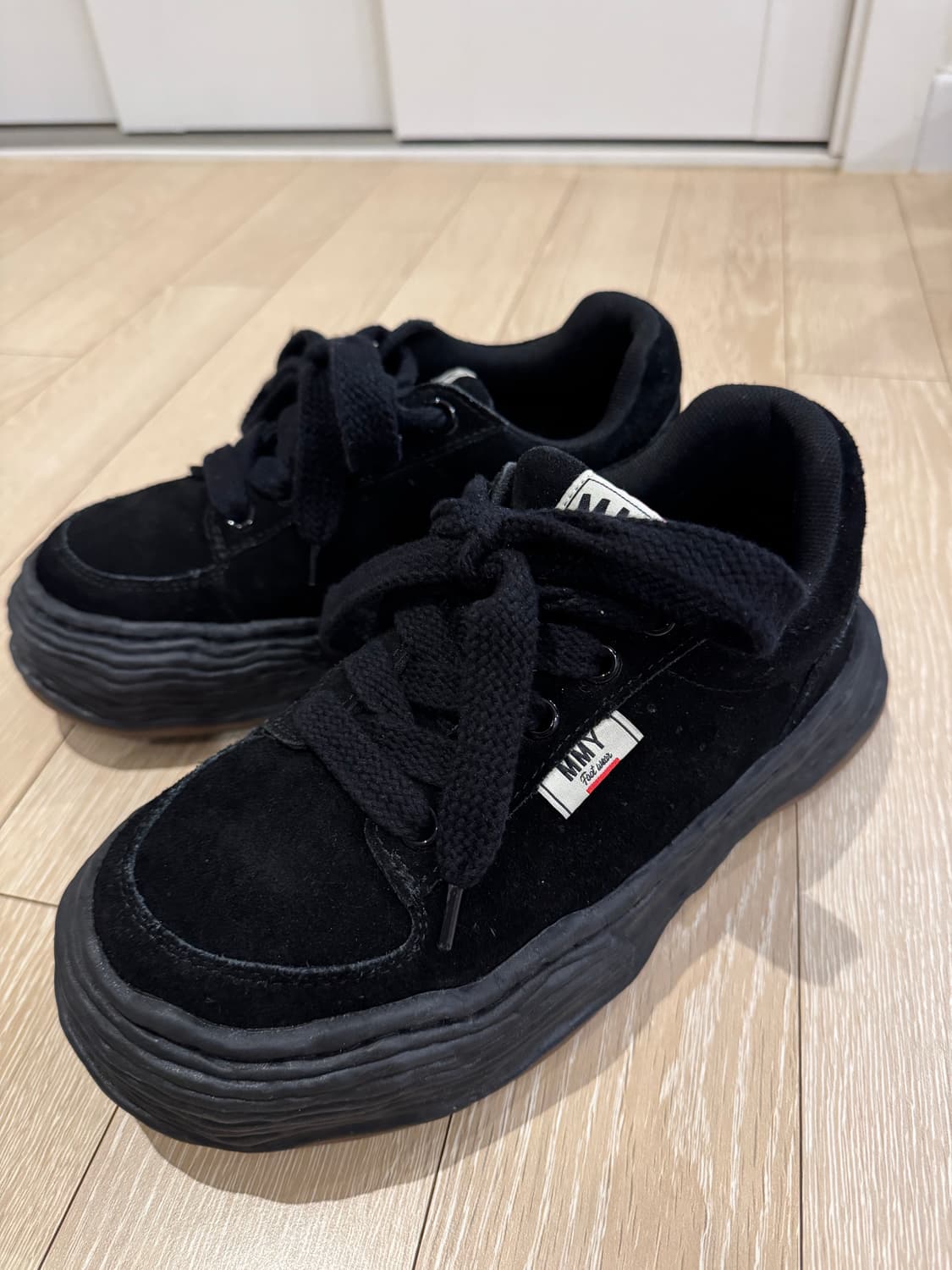 [41] 미하라 올리버 블랙 스웨이드 상품이미지6