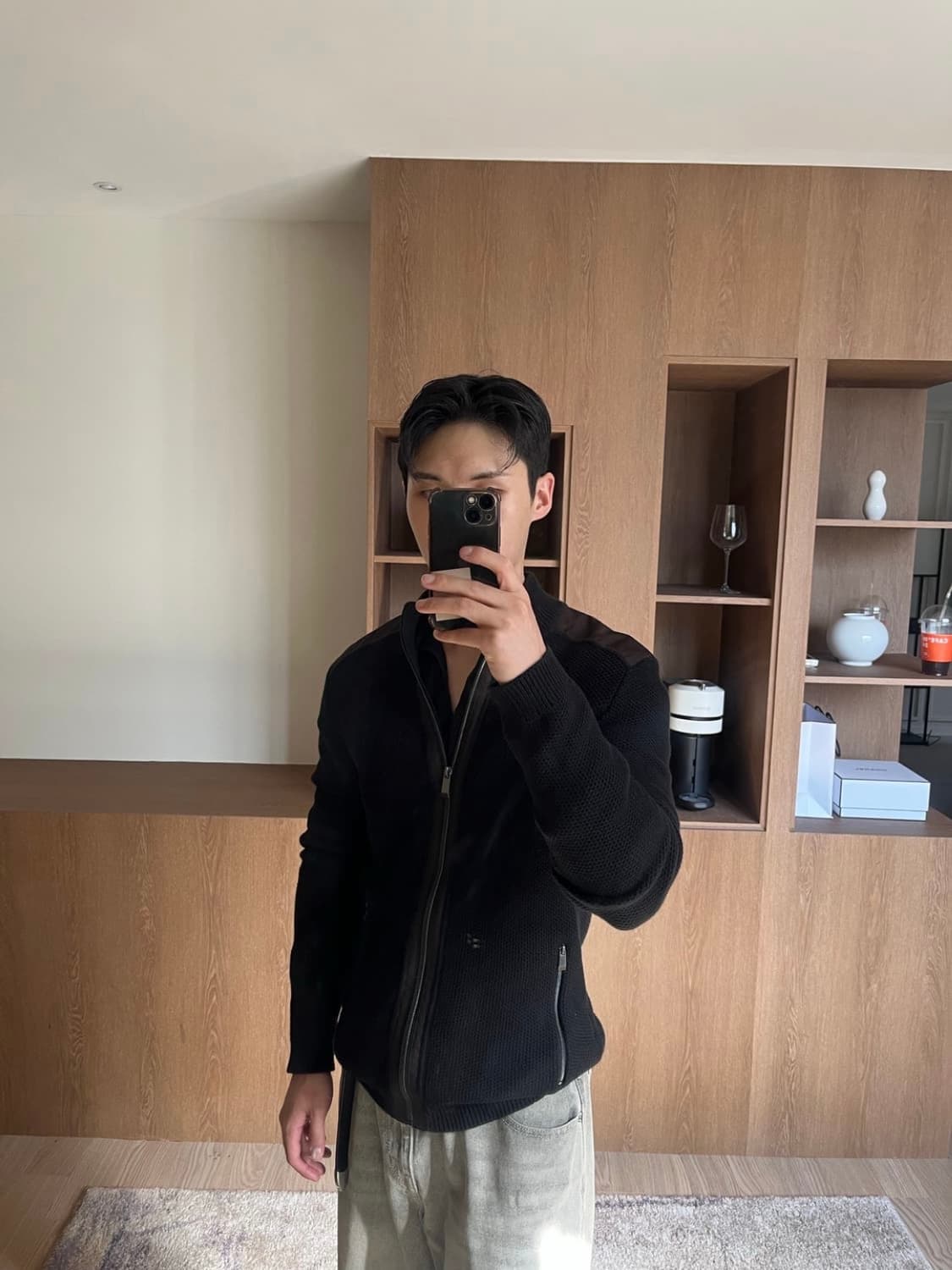 CK 캘빈클라인 니트 집업 상품이미지5