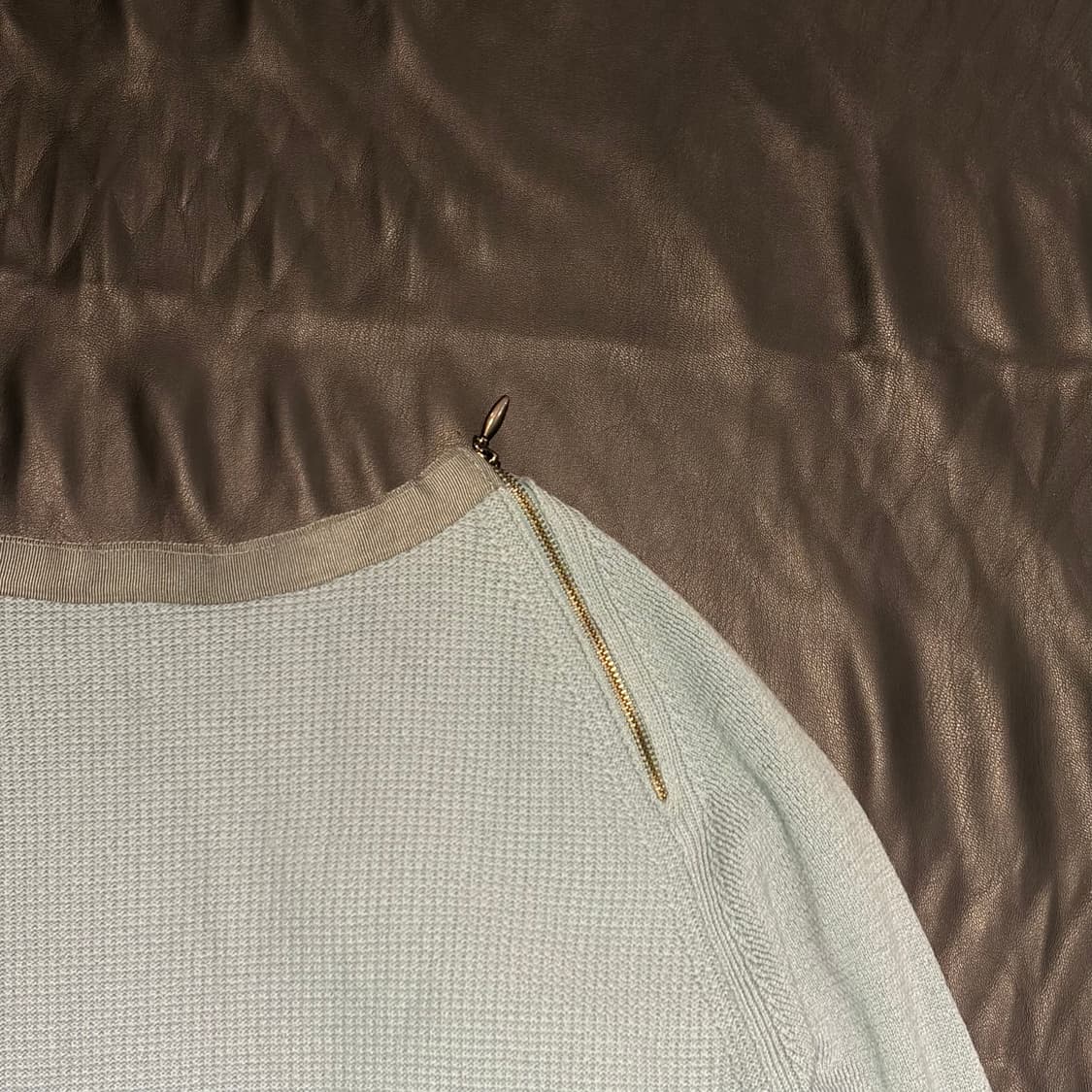 랑방 컬렉션 그린 슬림핏 니트 상품이미지6