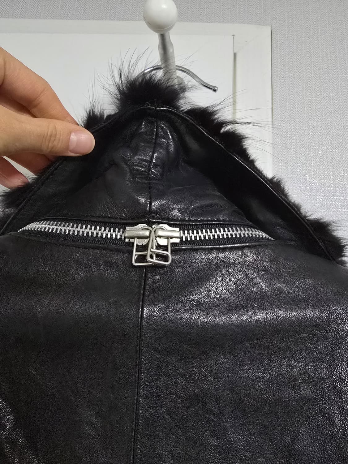 이태리 양가죽 폭스스크랩 자켓 상품이미지3