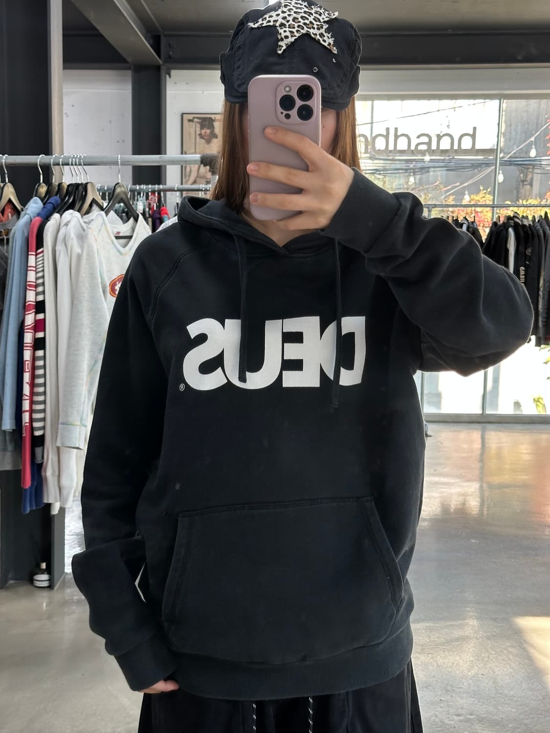 데우스 엑스마키나 빅로고 올캡스 후드집업 상품이미지3