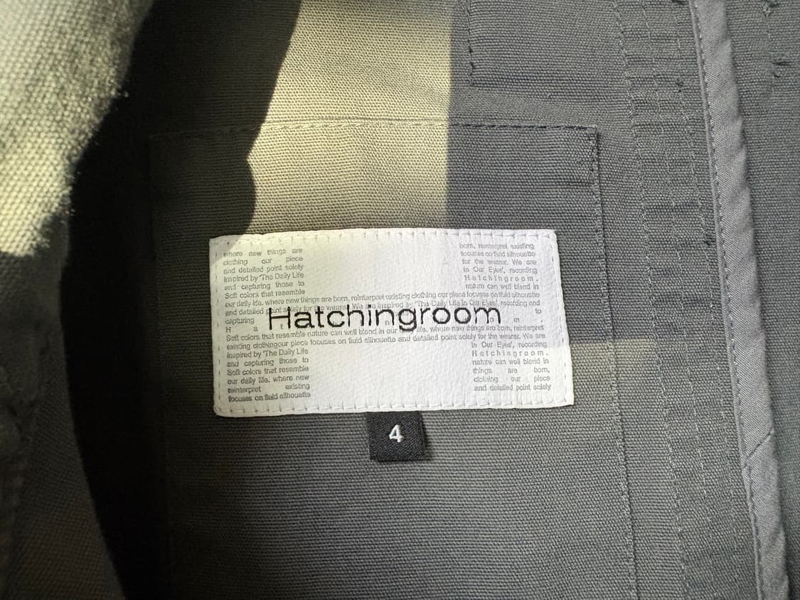 (4)해칭룸 모즈파카 워시드 그래파이트 상품이미지2