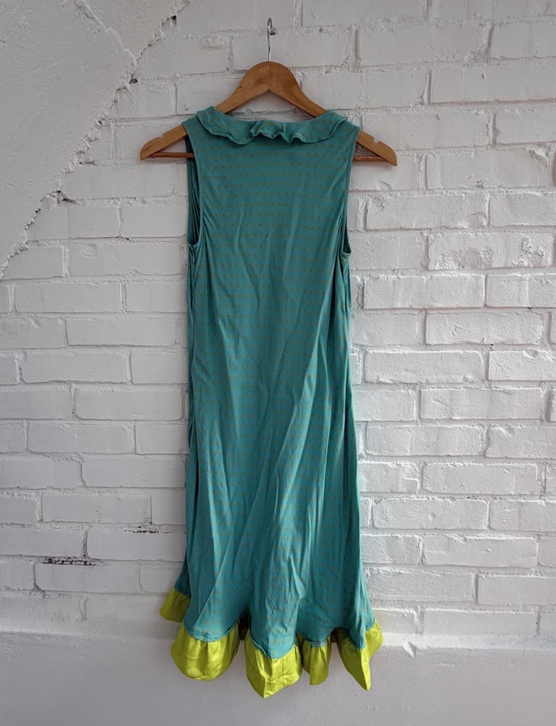 #10 Lime-Dot Flounce Dress 상품이미지2
