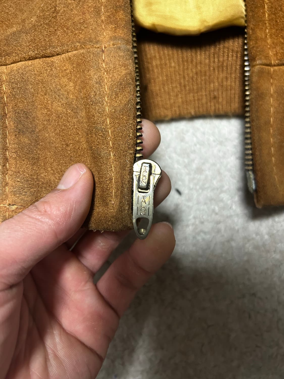 쇼트schott 스웨이드 자켓40,42 상품이미지4